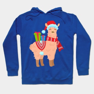 Christmas Llama 1 Hoodie